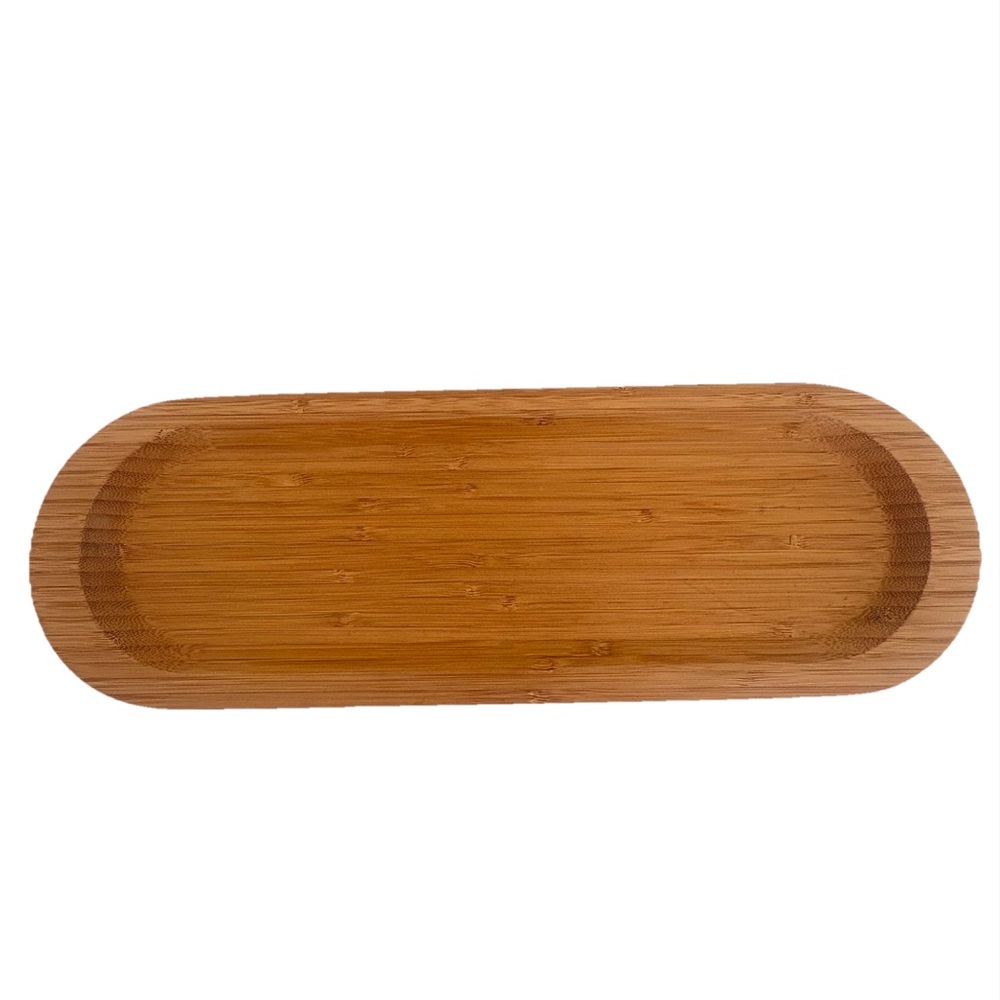 Pampered Chef Natural Bamboo Bath Tray